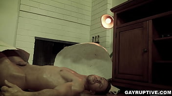 Preview 2 of Pee Hole Injection - A mysterious huge egg hatched a strange man that inseminated teen dude Scott Finn during their anal sex.