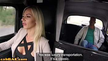 Preview 2 of Dj Soda Japan - Busty cab driver MILF blows and rides client in the forest