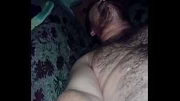 Preview 4 of Boner Around Mom - The whole face is covered in fresh hot cum! A fountain of semen from my cock!