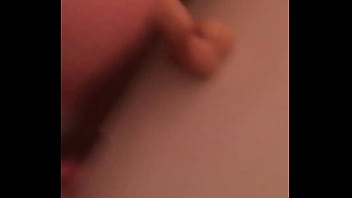 Preview 1 of 2 Guy Vs 1 Girl - Husband rides dildo while wife films