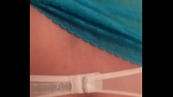 Preview 4 of 2 Guy Vs 1 Girl - Husband rides dildo while wife films