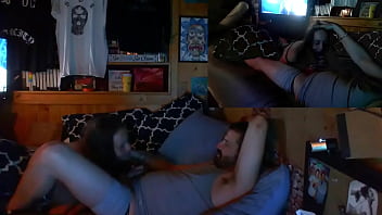 Preview 2 of Sexx Sama Guru - White girl gets fucked good (Squirting everywhere) double cameras and 2 veiws