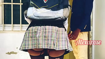 Preview 1 of Ki Sabse Khubsurat Chut Open - ⭐POV&mdash_ Teen student gets fucked by her teacher Shaved pussy filled with Creampie   ( Watch Full Video on XRED)