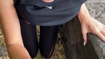 Preview 2 of Sex Babby - Quick Public Blowjob with amazing view