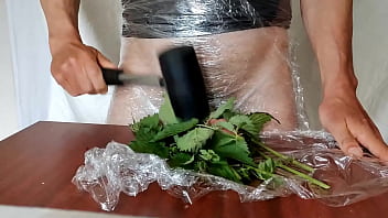 Preview 2 of Intense Outdoor - Wombat&#039_s stinging nettles dare game