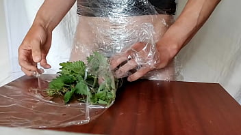 Preview 1 of Intense Outdoor - Wombat&#039_s stinging nettles dare game