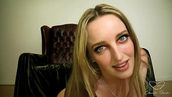 Preview 1 of Bbw Office - Charlie is hungry - what will she do without a cock to play with?