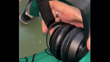 Preview 2 of Bokep Jepang Ibu Kos - JVC aggressive headphone fuck