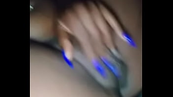 Preview 4 of African Granny Lesbian Movies - Ebony Milf with Nails Masturbate