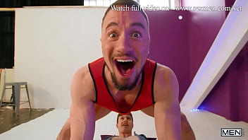 Preview 3 of Sexs Forced Porn - Sexercise Part 1 / MEN / Skyy Knox,  Finn Harding  /  -Follow and watch Finn Harding at www.men.com/finn