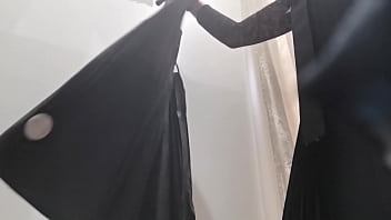 Preview 4 of Nepali Small School Girl Sex - Matrigna italiana cicciona ti porta insieme a lei in un negozio abbigliamento per provarsi abiti di pelle