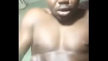 Preview 3 of Xxx Boob Com - Stroking my thick black dick till I cum