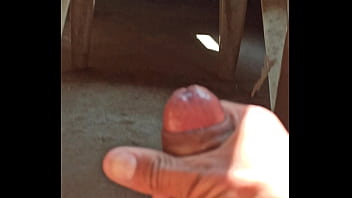 Preview 4 of Indian Simple Rance Curved Penis - Paja con acabada matutina
