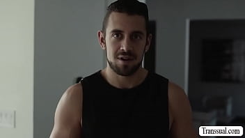 Preview 1 of My Freind Hot Mom - Straight dude analed friends TS stepsis