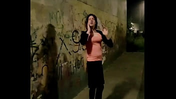 Preview 2 of Xxxx Bif Film - Public exposing ass on the street