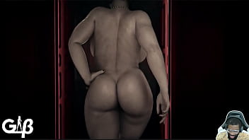 Preview 4 of Karttana Kaf Xxxx Video Bagall - Fern Reverse Cock Ride,  Tight Tattooed Jill Bald Pussy Fuck,  Thicc Lady D Walk