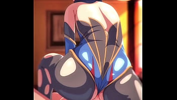 Preview 4 of Viprator - Theobrobine Hentai wizard girl rides your cock pov