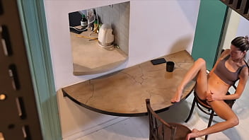 Preview 2 of Trinity Squirt - Hidden security camera sex