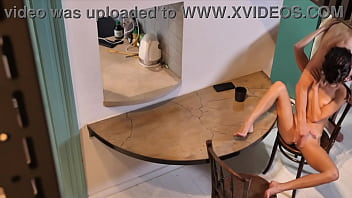 Preview 3 of Trinity Squirt - Hidden security camera sex