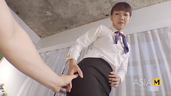 Preview 2 of Sarah Jasie - Trailer- Picking Up on Street - Flight Attendant-Xia Yu Xi-MDAG-0009-Best Original Asia Porn Video