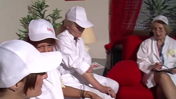Preview 1 of Webcam Solo Hd - German Nurses specializing in Cock care... EPISODE 05 - (exclusive from Muschi Movie,  the Original)