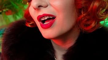 Preview 4 of Nyepong Aja - LipStick and FUR fetish Goddess Arya Grander