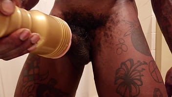 Preview 1 of A Slut Like Xxx 3of 4 - Hallelujah Johnson Gold Fleshlight