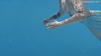 Preview 3 of Katrina Jate Sex Video - Finnish blonde tattooed pornstar Mimi underwater