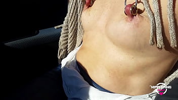 Preview 1 of Vigorous Fucking - nippleringlover hot mom flashing pierced nipples masturbating pierced pussy peeing at beach tit flash in car