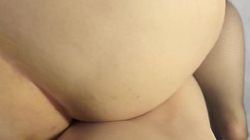 Preview 3 of Karma Rx Bathroom - Chubby Lingerie BBW Tranny Sailor Sucks Big Cock and Fucked Hardcore POV Doggystyle Cumshot