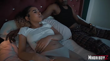 Preview 2 of 6 Brothers 1 Sister Piss Com - Stepdad walk in on Stepdaughter and fuck her tight pussy - WHOABOYZ