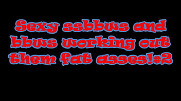 Preview 2 of Brazill Lux - Sexy ssbbws and bbws working out them fat asses!#2