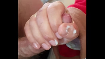 Preview 1 of Window Shows - Edging handjob cum 56sec