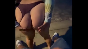 Preview 3 of Farzana Nass - La Paisa Fucking in Public in front of Pegasus!