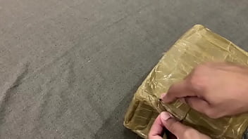 Preview 1 of Pakhtun Pron Videos - Unboxing my sex doll and cum is her asshole