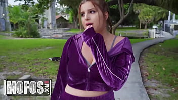 Preview 1 of Blackmail My Step Sister In Yoga - Busty (Brooke Benz) Rides (Tyler Steel&#039_s) Big Dick On The Side Of The Swimming Pool - Mofos