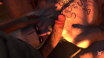 Preview 3 of Eeciahaa Dalifcka Oil Massage - FULL: Geralt Gangbang