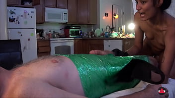 Preview 1 of Wwxxx 2 Pornwwxxx 2 Porn - Extracts his Cum and SPITS and Pussy Rubs  his DICK