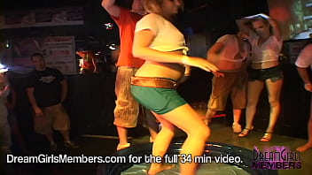 Preview 1 of Mom Or Boys - Bored Housewives Let Loose In Wild Wet T-Shirt Contest