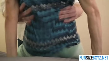 Preview 1 of Blade Come - Funsize king Wolf bareback fuck little Austin tight ass