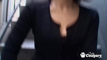 Preview 1 of Hend Sxe Vedo - Junko Sakashita Has Her Saggy Old Pussy Filled With Jizz - Asian MILF Creampie