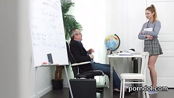 Preview 1 of Sexvelvideo Com - Sultry girl is teased and drilled by older instructor