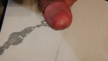 Preview 4 of Mua Khalif - Taping up my peehole and cumming