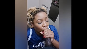 Preview 3 of Mallu Girl Carrot - Ebony tries not to get caught on the elevator sucking dick all the way to 13th floor