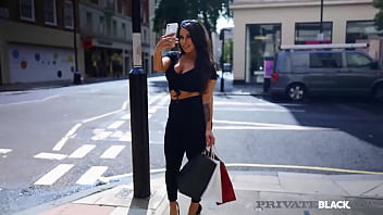 Preview 1 of Xxx Bhabi And Davar Video - PrivateBlack - Curvy Brunette Nympho Nykee Cruz Takes Thick Dark Shaft