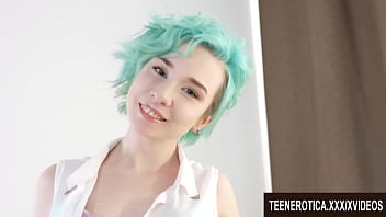 Preview 1 of 70 Old Nagar - Slender Teen Alice Klay Sits on a Big Cock That Reams Her Asshole