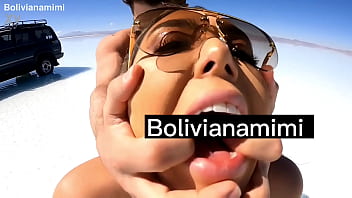 Preview 1 of Punjabi Dans - Cogiendo en el desierto de sal mas grande del mundo