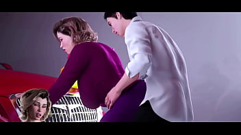Preview 2 of Loni Auto - My MILF Stepmom Stuck in the Garage - 3D Hentai Animated Porn - APOCALUST