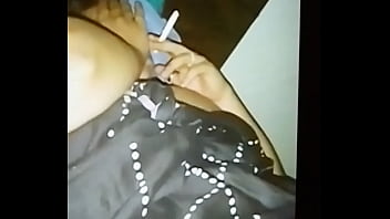 Preview 4 of Melf And Teenager - Bombay milf cigarette naked in bedroom