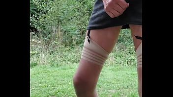 Preview 1 of Ofiice Fake - Another masturbation session outside